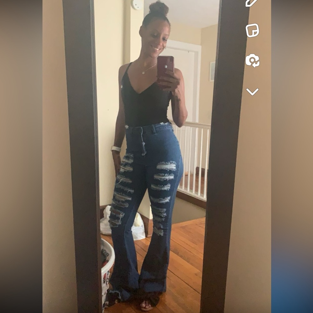 Almost Famous extreme flare jeans